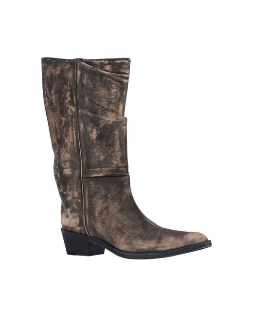 Khaite Brown Boots