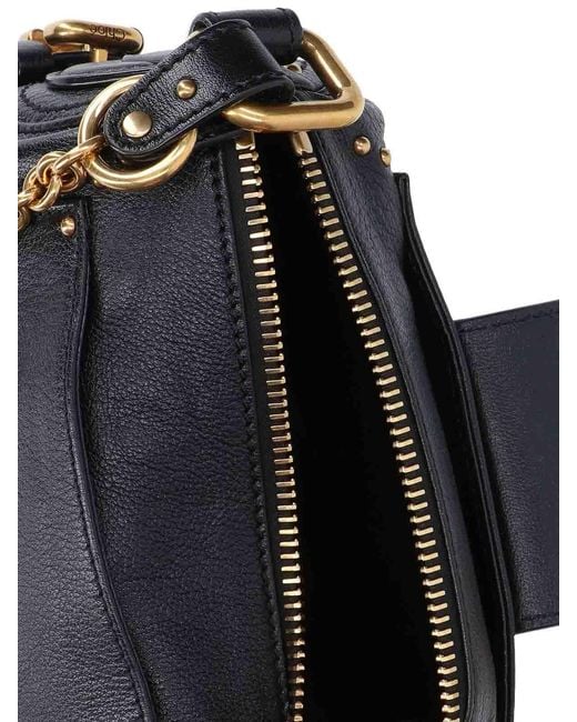 Borsa Spalla Piccola di Chloé in Black