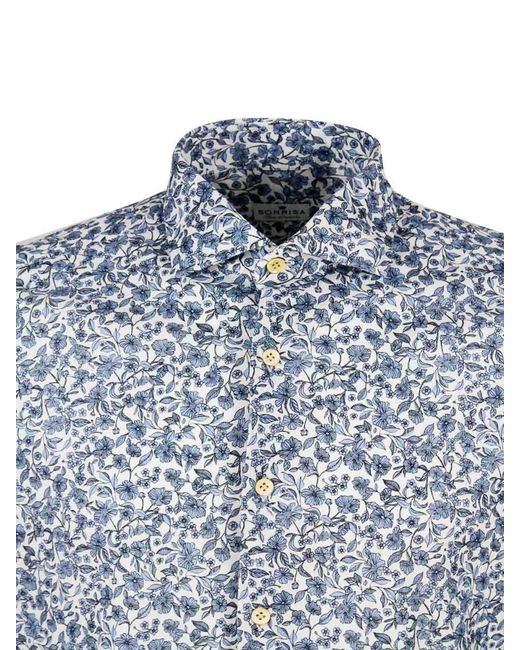Sonrisa Blue Shirt for men