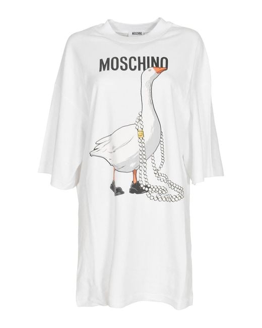 Moschino White Dresses