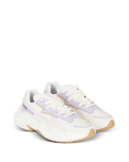 Balmain White B-Dr4G0N" Sneaker
