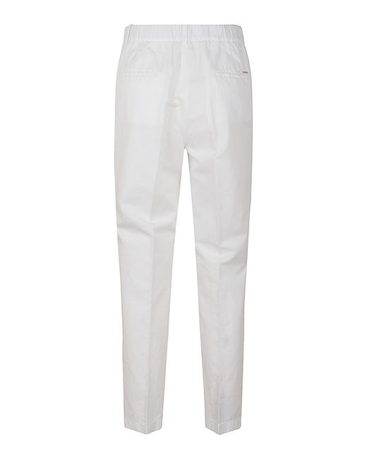 Incotex White Casual Trousers