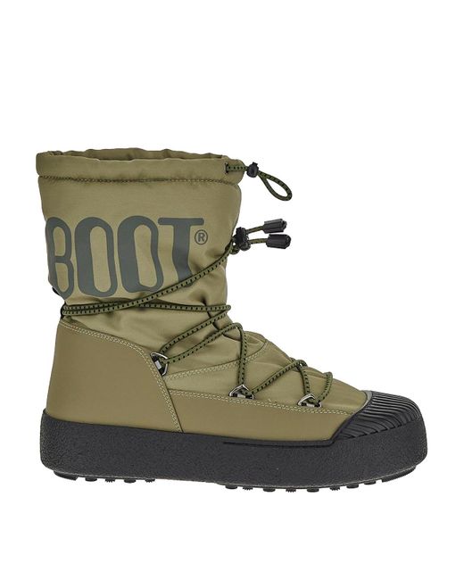 Moon Boot Green Khaki Boots for men