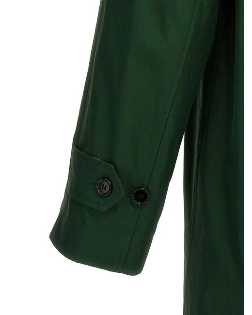 Burberry Green Medium Reversible Coat for men