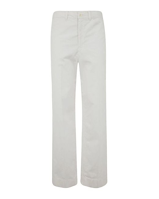 Lemaire White Chino Pants