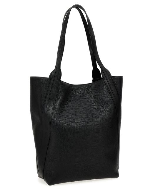 Mulberry Black Bayswater Twist-Lock Tote Bag
