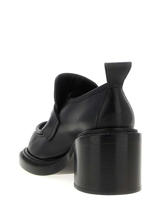 Moschino Black Olivia Loafers