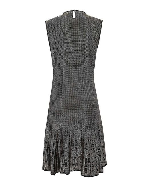 McQueen Gray Midi Dresses