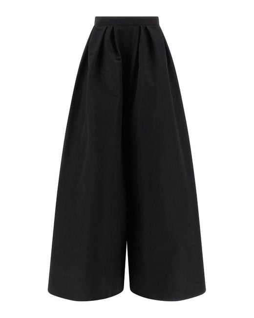 Carolina Herrera Black Palazzo Pants
