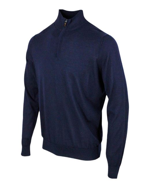 Colombo Blue Sweater for men