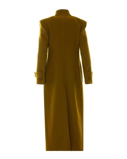 Pinko Green Verici Coat