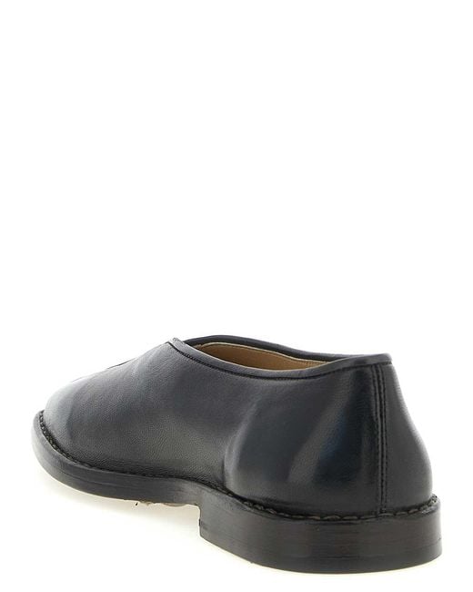 Lemaire Black Piped Slippers for men