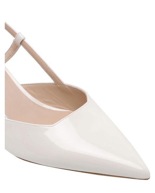 Stuart Weitzman Natural Vinnie Slingback