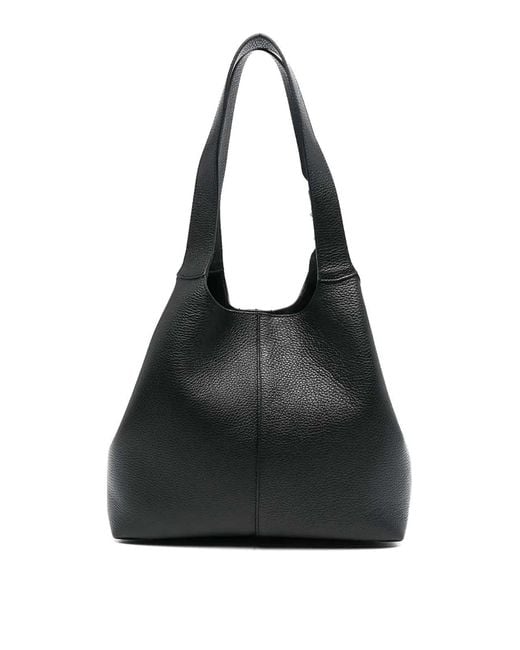 Coccinelle Black Handbag Grained Leather Noir