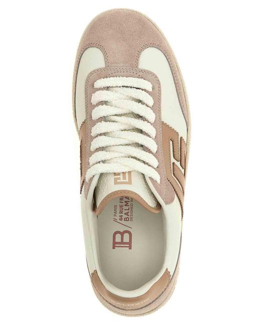Balmain Natural Swan Sneakers