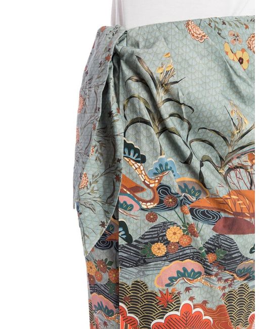 Stella Jean White Odiosa Skirt