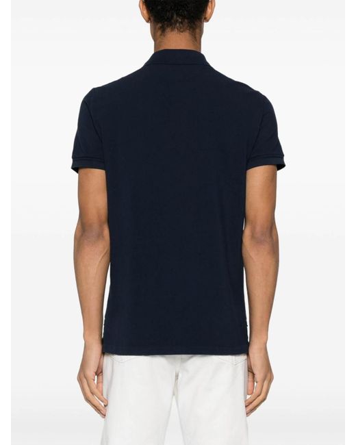 Tom Ford Blue Polo Shirt With Logo for men