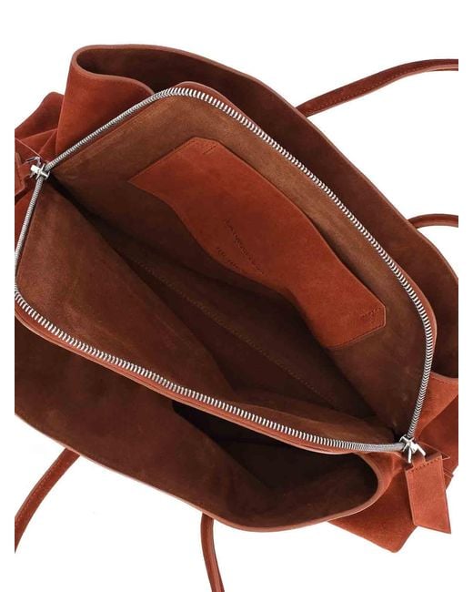 The Attico Brown Middle Hand Bag