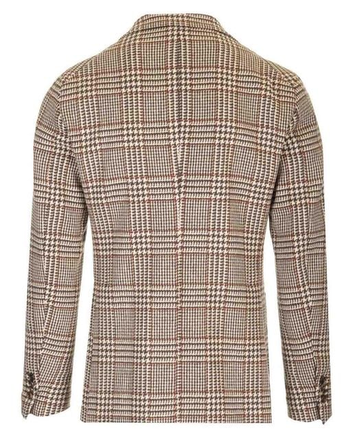 Tagliatore Brown Classic Two-Button Blazer for men
