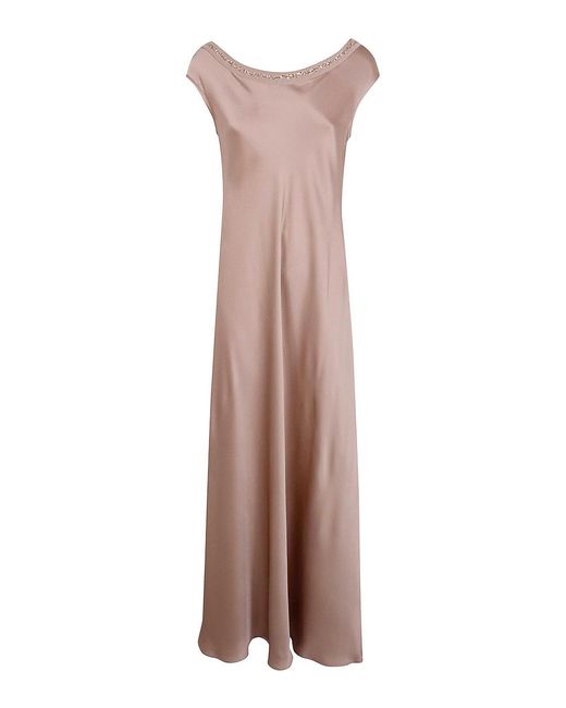 Antonelli Pink Maxwell Super Jasmine Energy Cady Long Dress