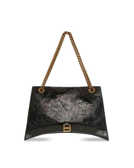 Balenciaga Black Crush Chain Bag Large