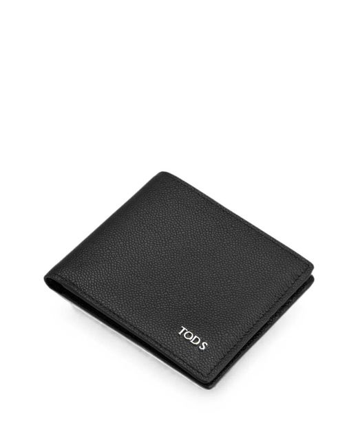 Tod's Black Caviar Baby Wallet 105X9 for men