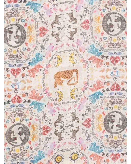 Sciarpa Poly di Faliero Sarti in White