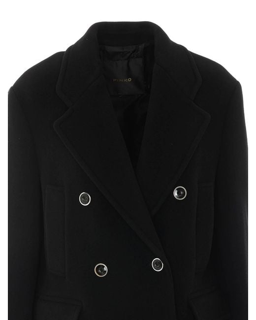 Pinko Black Covent Coat