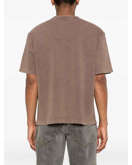 Off-White c/o Virgil Abloh Brown 'Owr Skate' Short Sleeve T-Shirt for men