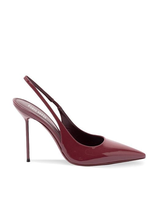Paris Texas Pink 'Lidia' Slingback
