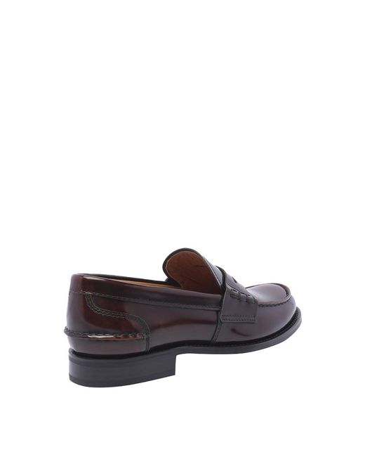 Church's Red Pembrey Loafers