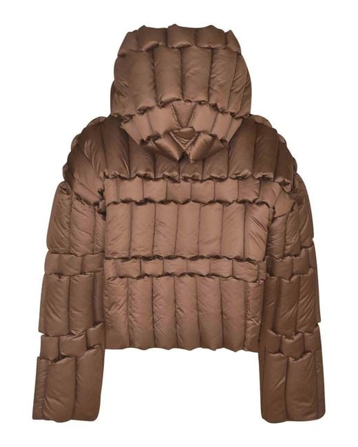 RAXXY Brown Puffer Jacket