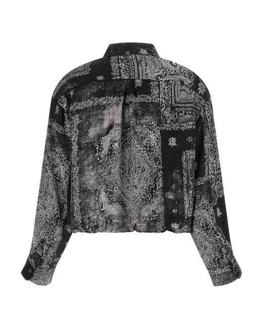 R13 Black Bubble' Shirt