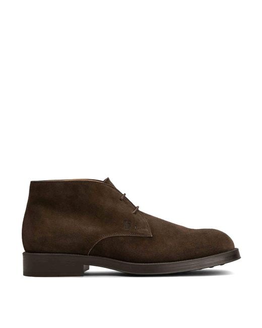 Tod's Brown Lace Up Shoes for men