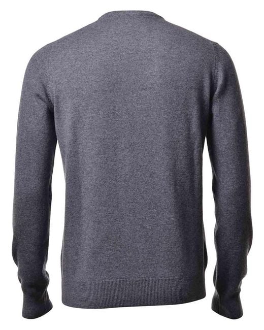 Gran Sasso Blue Crewneck for men