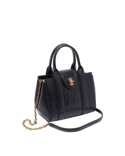Marc Jacobs Black The Turnlock Crossbody Tote Bag