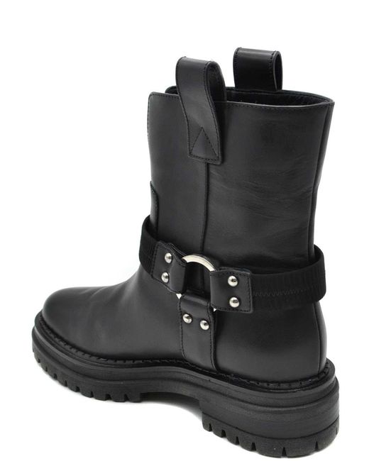 Sergio Rossi Black Booties