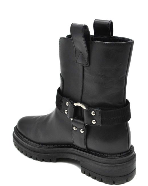 Sergio Rossi Black Booties
