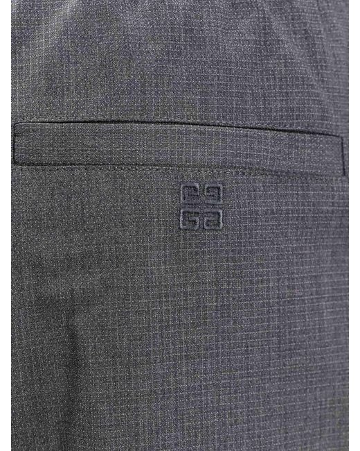 Givenchy Gray Virgin Wool Trouser for men
