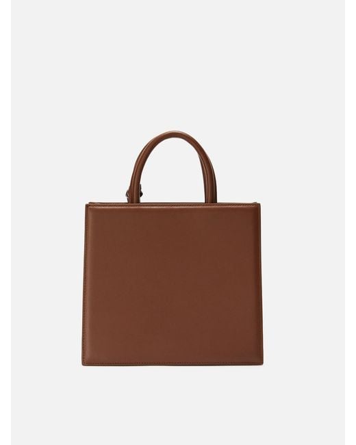 Mc2 Saint Barth Brown Shop Bag Midi