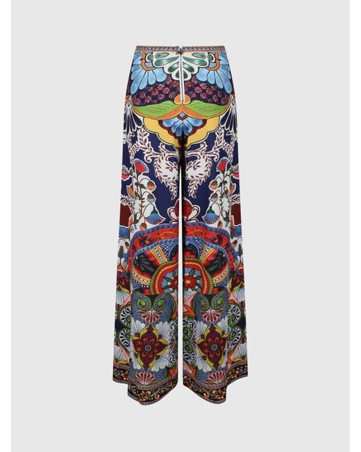 Alice + Olivia Multicolor Athena Pant