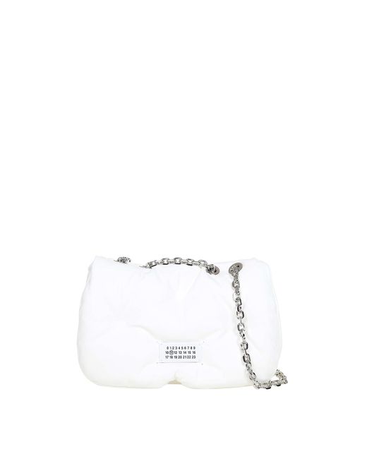Maison Margiela White Glam Slam Padded Bag