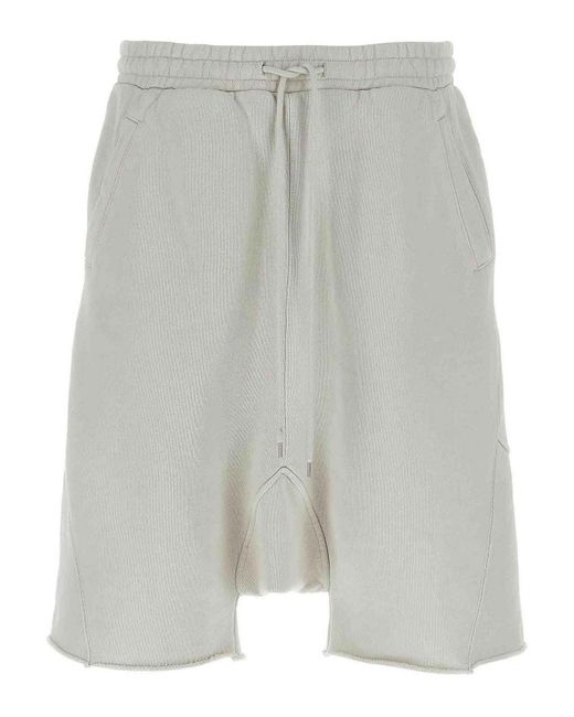 Entire studios Gray Heavy Drop Bermuda Shorts for men