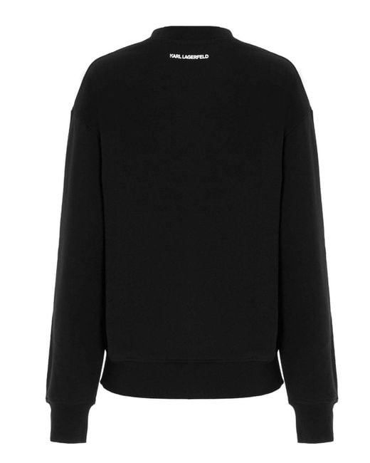 Karl Lagerfeld Black Sweatshirts