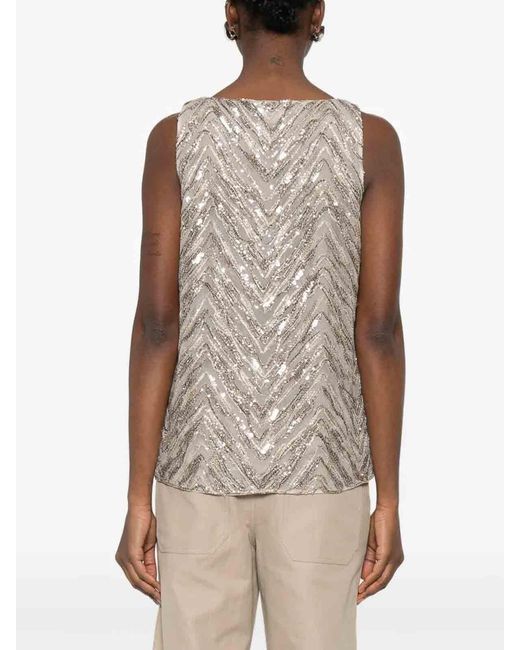 Brunello Cucinelli Natural Blouse