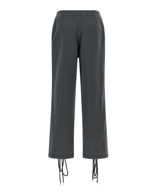 ROTATE BIRGER CHRISTENSEN Gray Lace-Up Pants