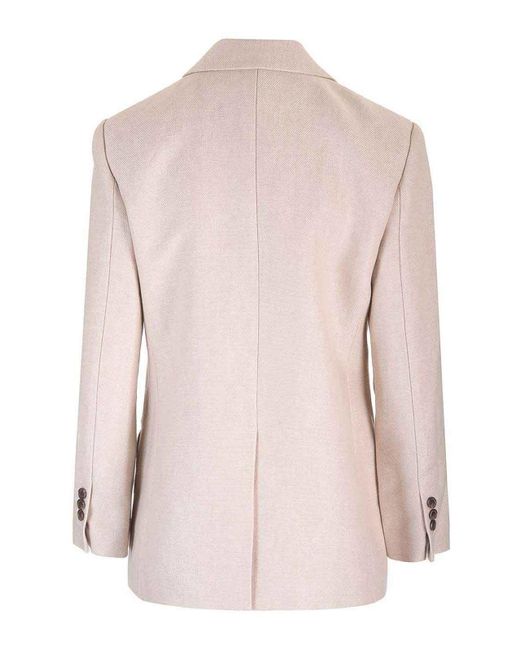 Theory Natural Double-Breasted Blazer