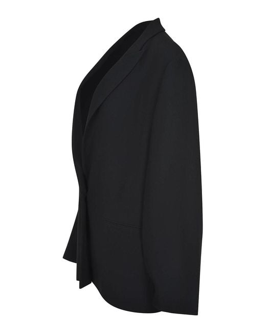 Alberta Ferretti Black Jacket Made Of A Viscose Blend