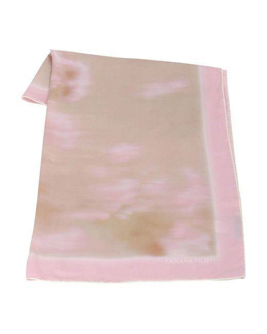 Fabiana Filippi Pink Scarf