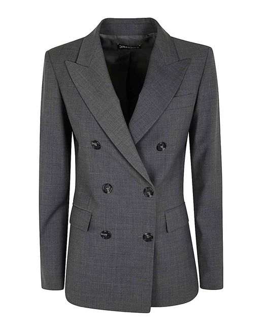DR. HOPE Black Smocking Jacket